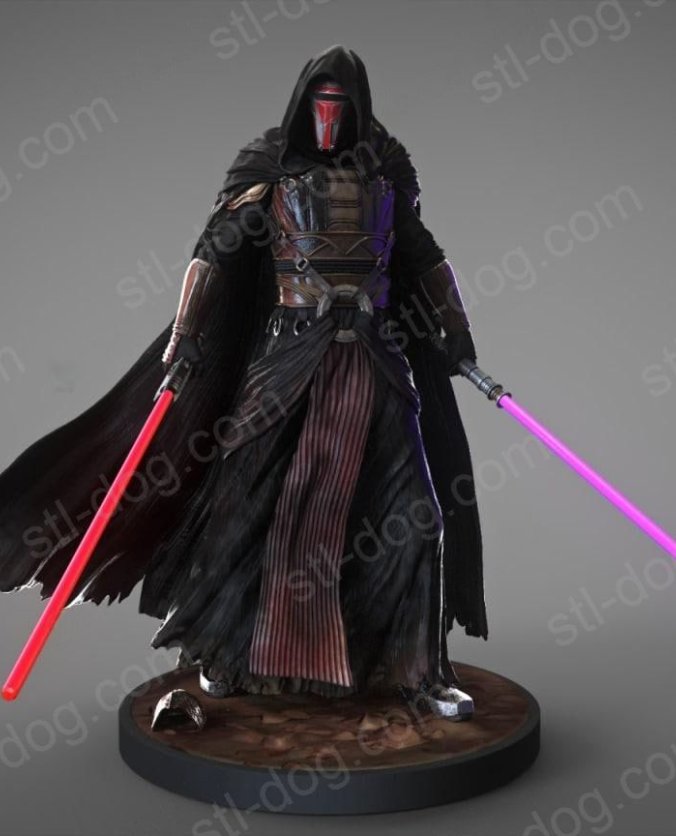 星球大战 达斯·瑞文 3D打印图纸